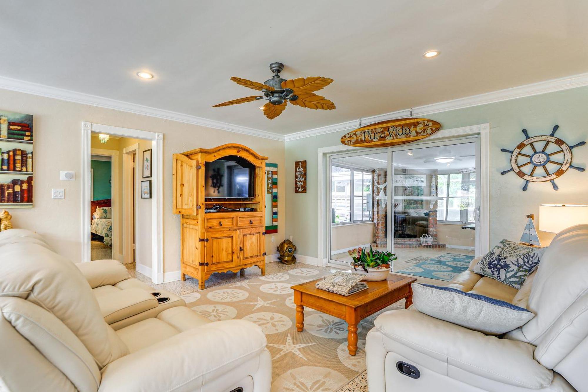 Quiet Sarasota Retreat - 6 Mi To Siesta Key Beach! Villa Exterior foto